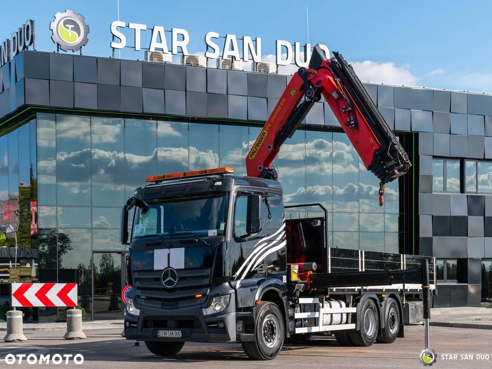 Mercedes-Benz ACTROS 2542 6x2 PALFINGER PK 26002 EH hds Żuraw Crane Kran - 5