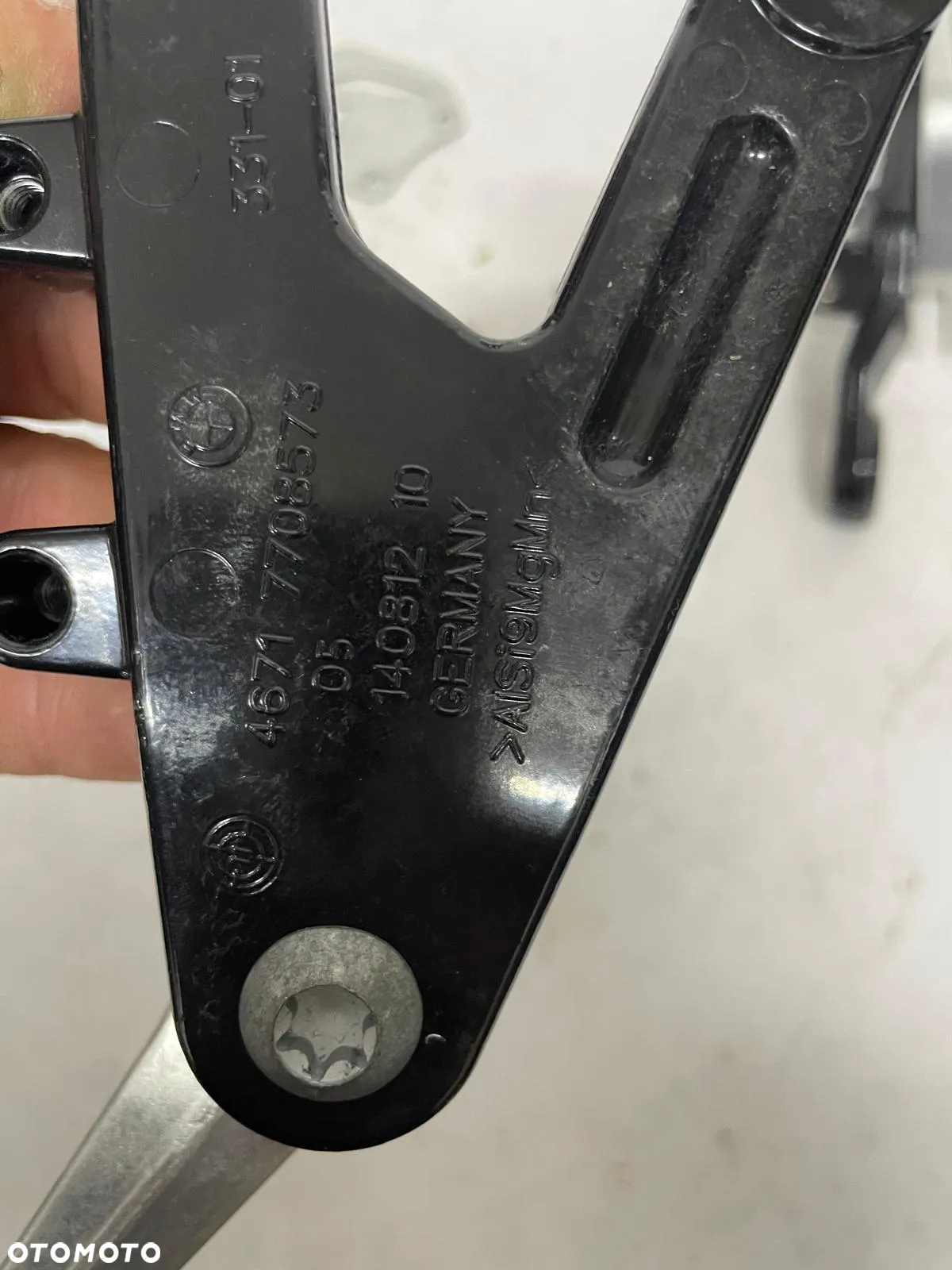 SET PRAWY DŹWIGNIA HAMULCA, SET LEWY DŹWIGNIA ZMIANY BIEGÓW BMW K42, K46 - 4