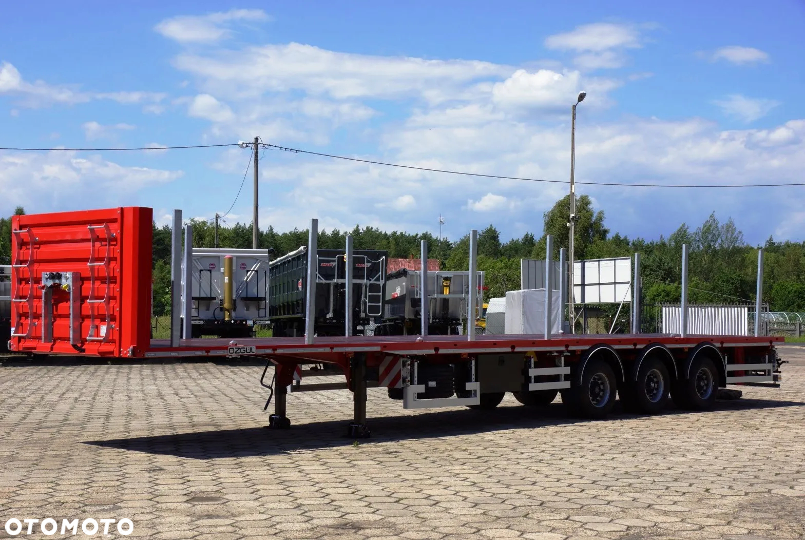 Inny MEGA TRAILERS Platforma pod LOWDECK - siodło 950mm, osie BPW, kontenery ADR EX3 ! - 14