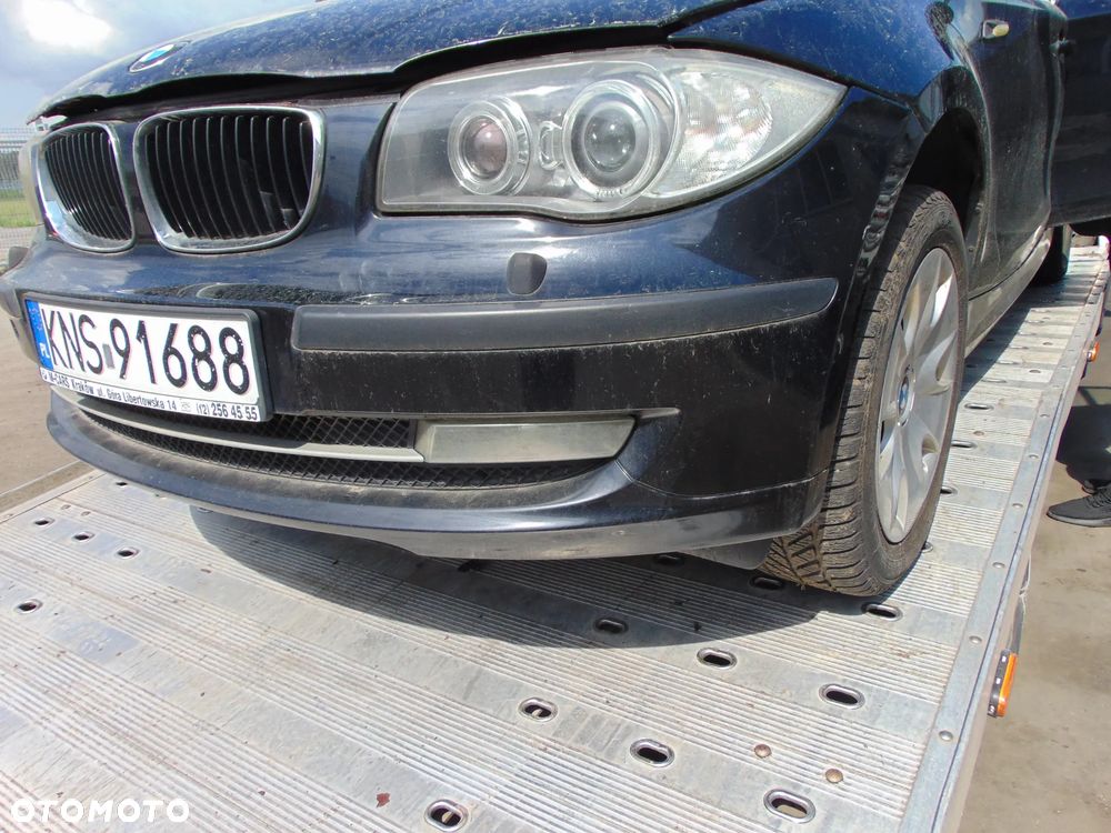 zderzak przód przedni halogeny bmw e87 668/9 schwarz 2 - 5