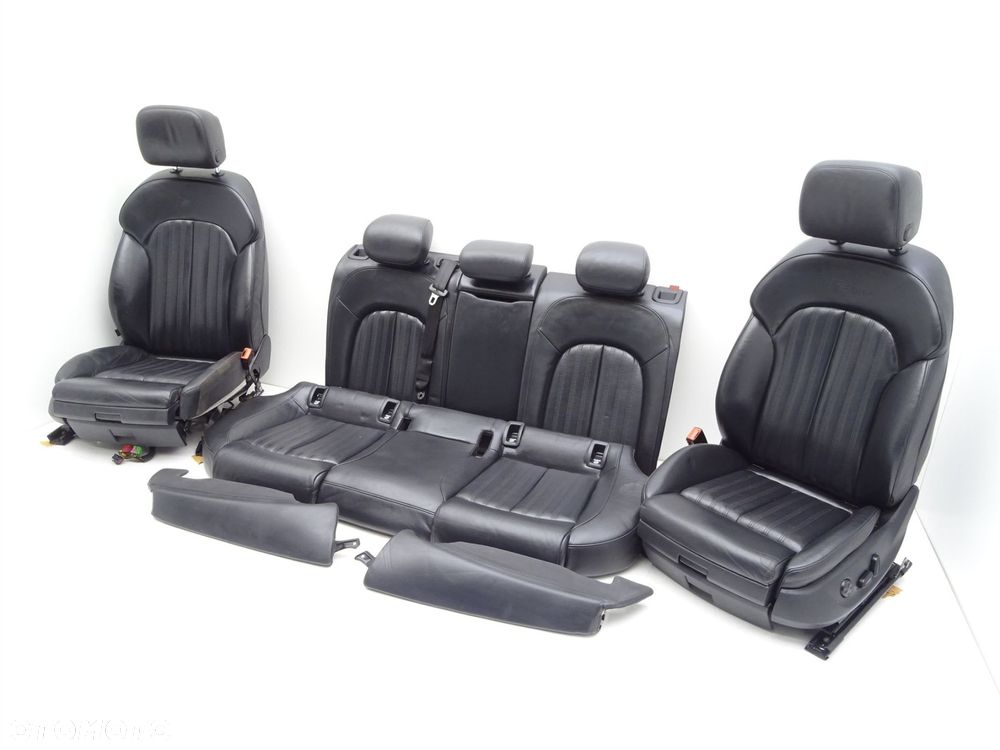 Komplet foteli fotel skóra kanapa tył prawy lewy 8k0881104m audi a7 4g - 8