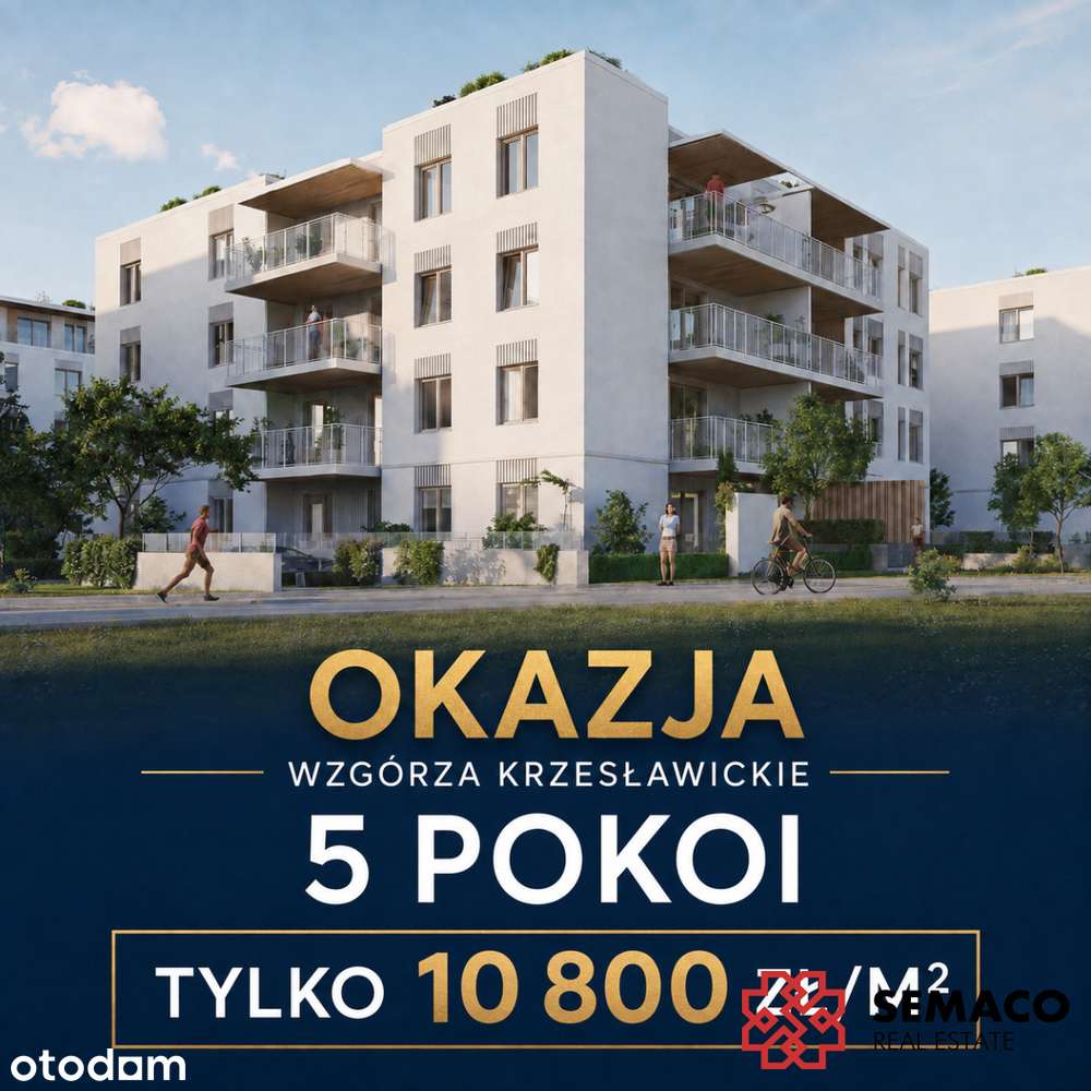 5 pok/duży ogródek/Nowa Huta/bez prowizji i Pcc