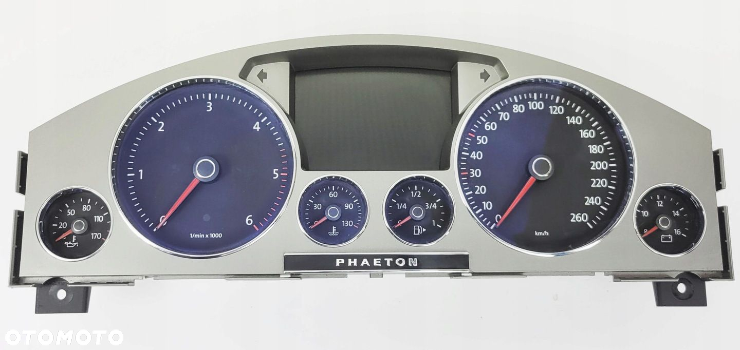 VW PHAETON II LIFT 3.0 TDI LICZNIK ZEGAR ZEGARY 3D0920886C EUROPA ACC 10-15 - 2