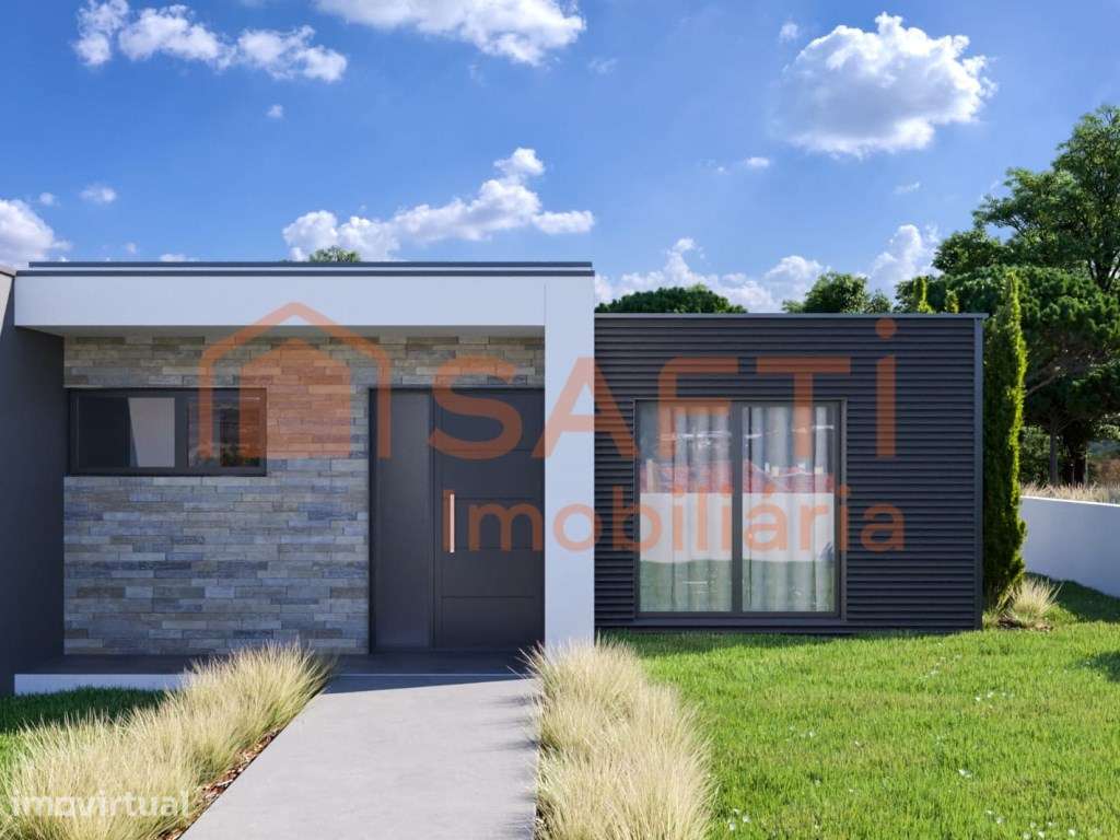 Moradia T3 térrea contemporânea - Terreno + Projeto Chave na Mão em... - Grande imagem: 5/10