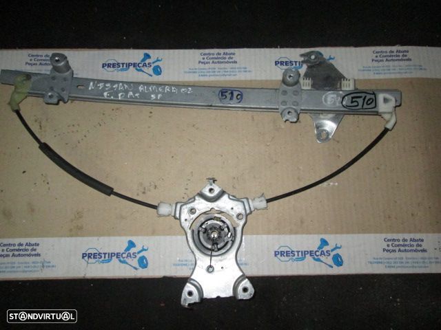 Elevador Sem Motor 114726 NISSAN ALMERA 2002 5P FD - 1
