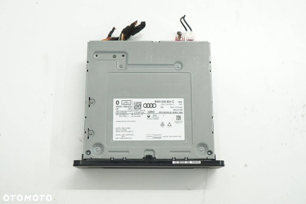 AUDI A4 B9 18R RADIO CZYTNIK NAWIGACJI MMI 8W0035824C - 2