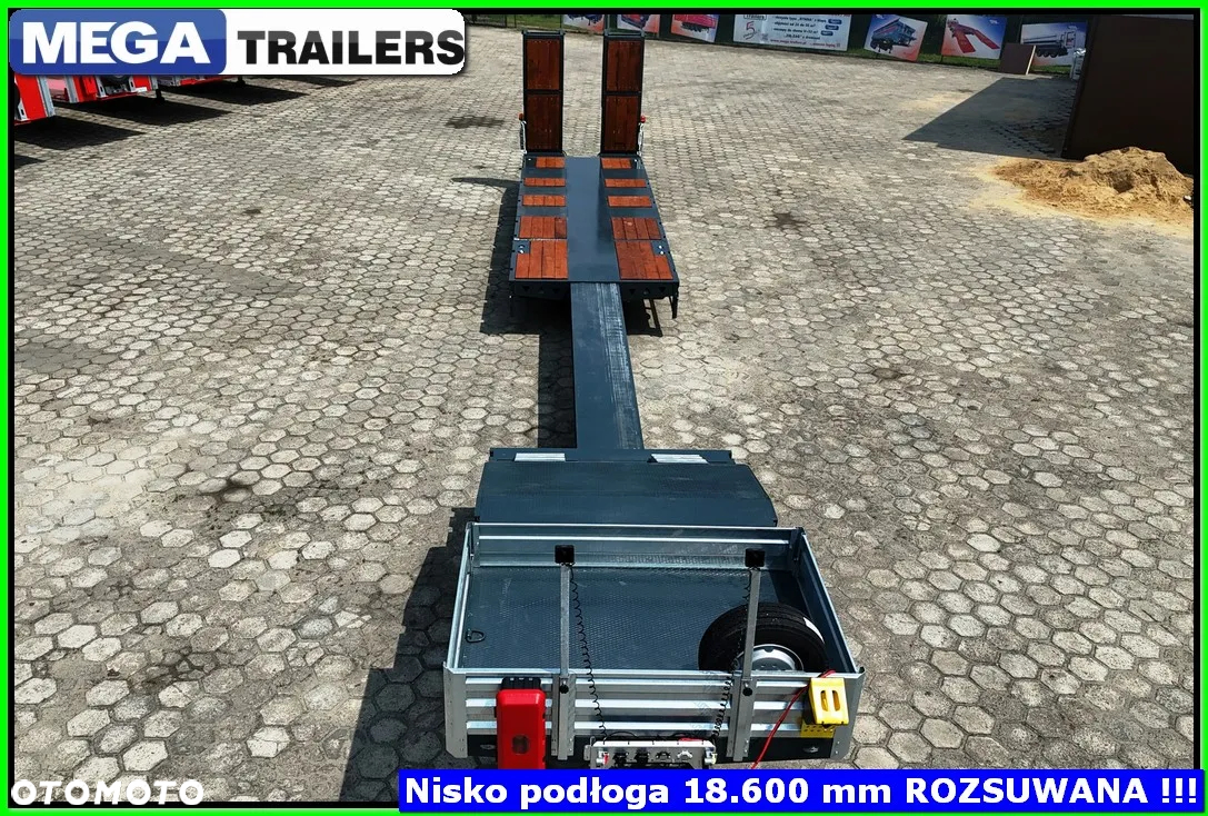 Mega Nisko-podwoziowa dł. 18,60 Mm, ROZSUWANA - KONTENERY 20, 30, 40 Ft !!! - 8