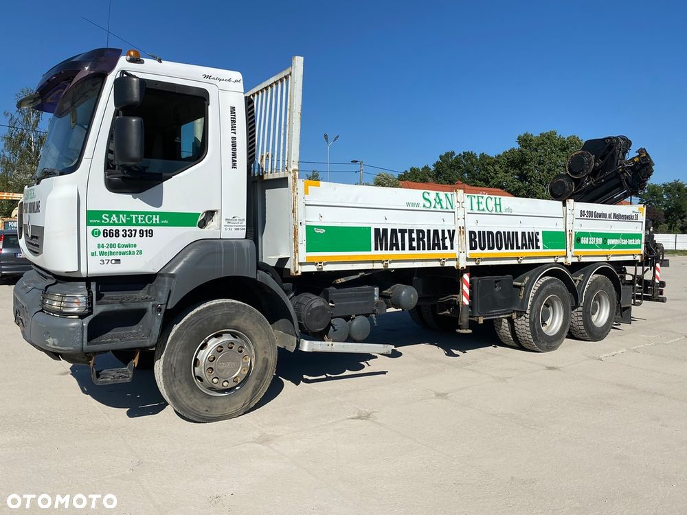 Renault Kerax 370 / 6x4 / HDS Hiabb 200C