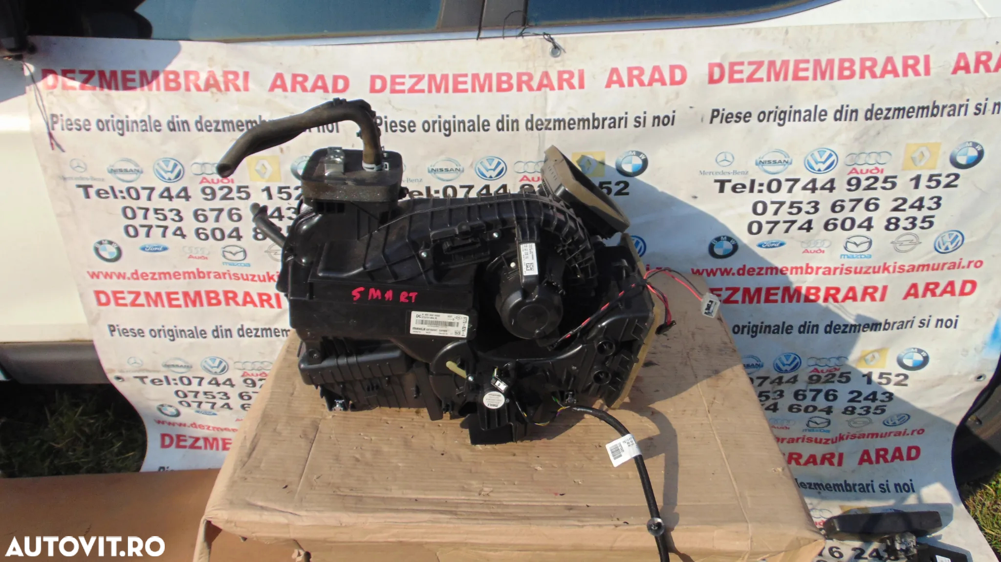 Motoras aeroterma Smart w453 dupa 2014 motoras ventilator incalzire renault twingo 3 - 2