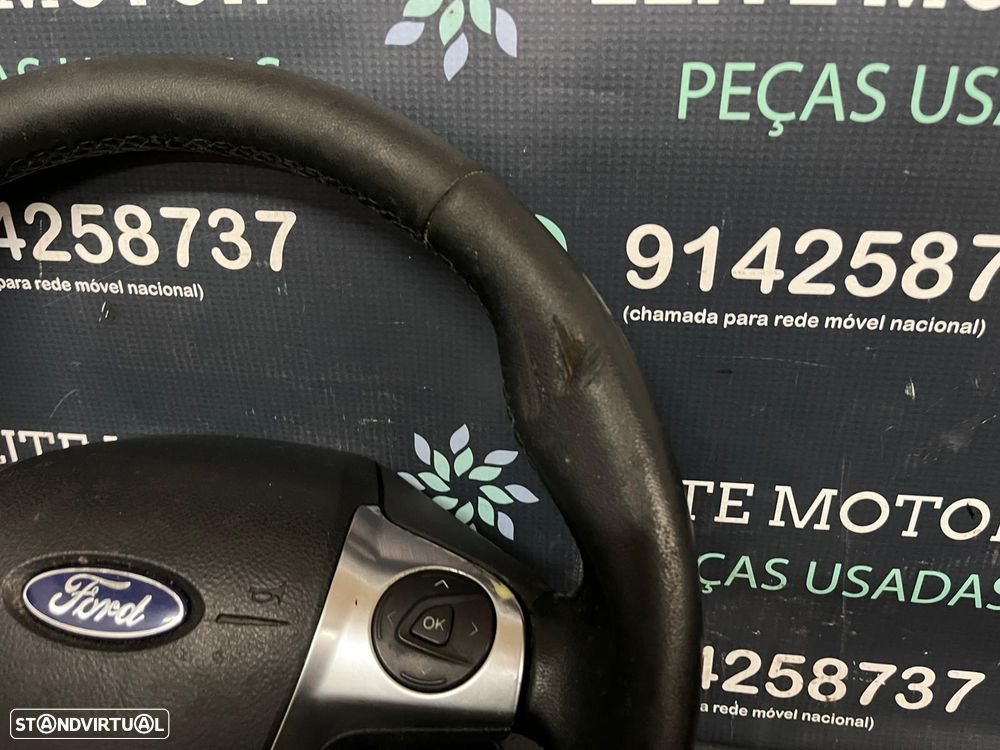 Volante usado pele com airbag FORD C-MAX II - 6