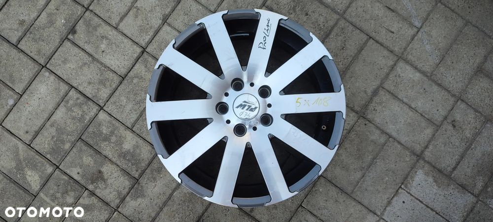 FELGI ALUMINIOWE 5x108 7Jx16 CALI ET38 fi 70 PLW FORD VOLVO KOMPLET 4 SZTUKI - 2