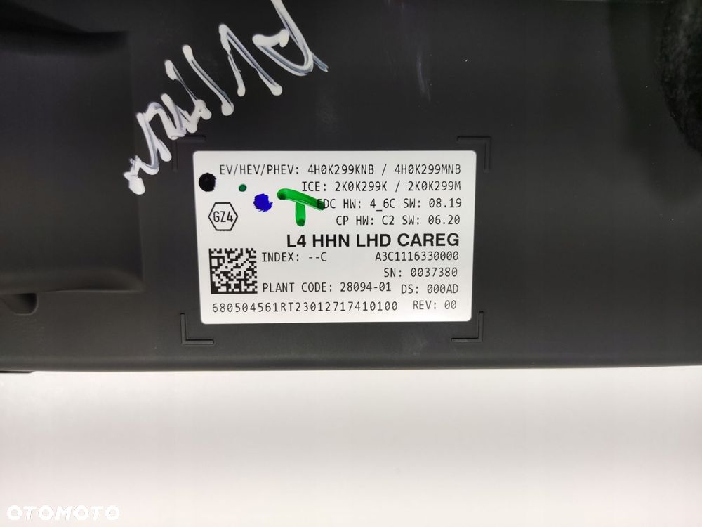 ekran wyświetlacz radia nawigacji licznik renault austral 680504561r 22-25 - 8