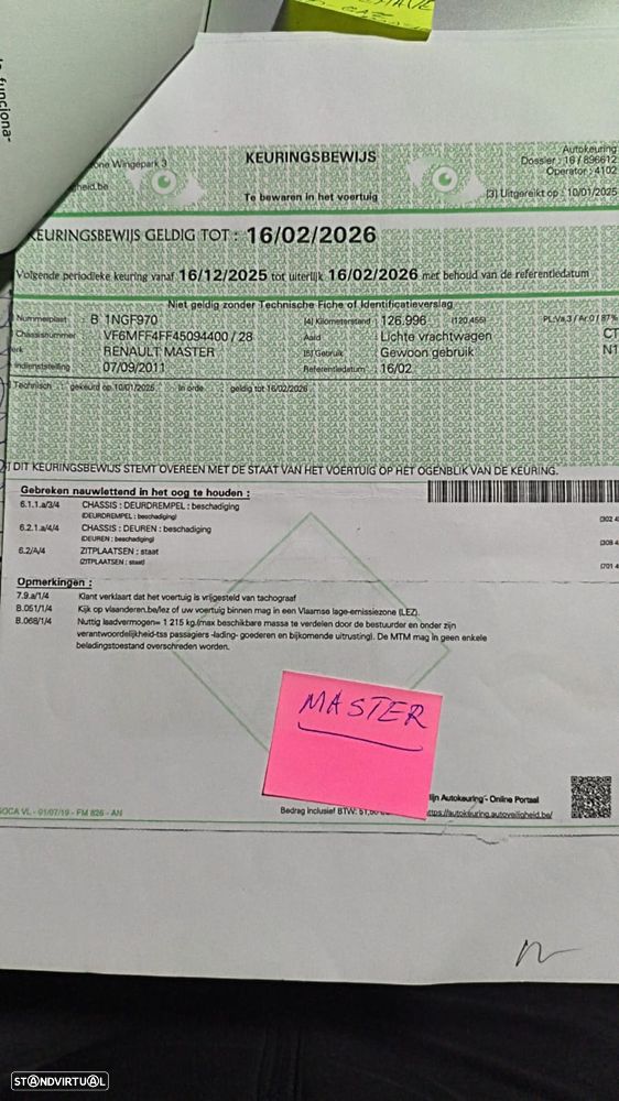 Renault MASTER H2L3 150 CV - 30