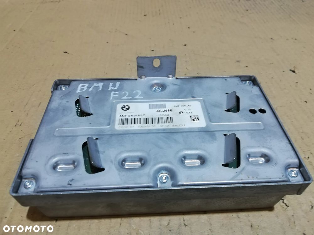 BMW F22 F87 Wzmacniacz systemy Hifi 9322686 - 2