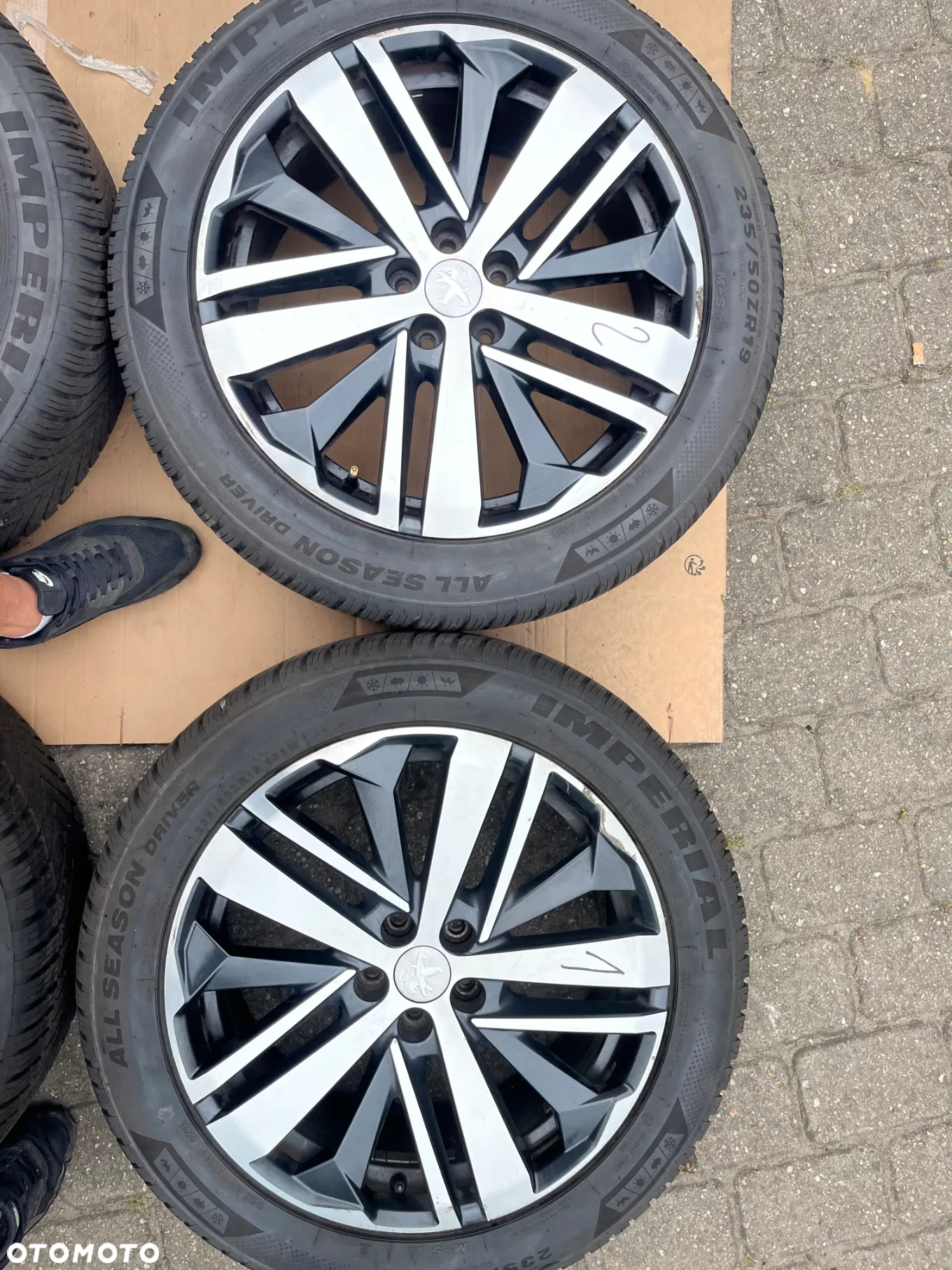 PEUGEOT 3008 II 5008 II GT 7,5x19 ET42 9820411177 FELGI ORYGINAŁ - 5