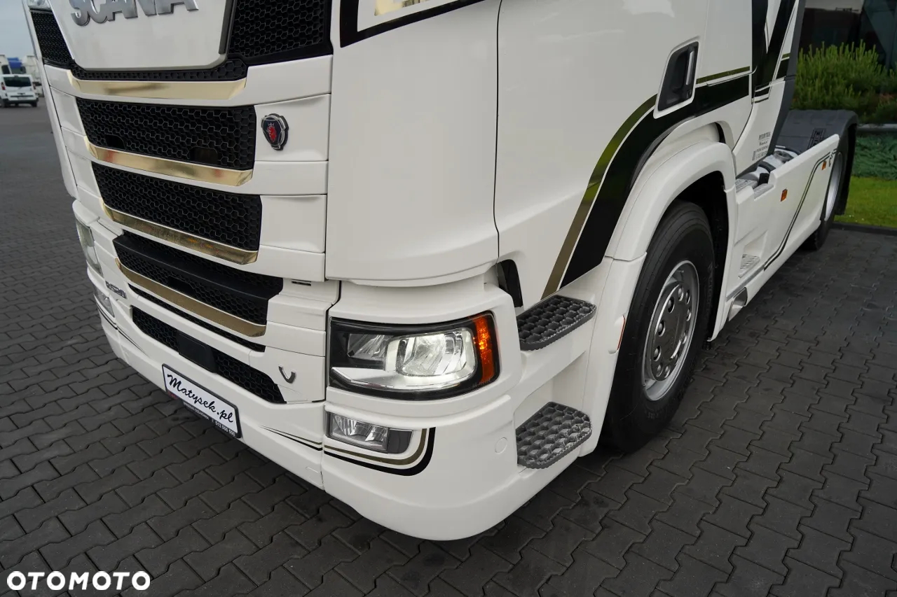 Scania R 520 / V8 / HYDRAULIKA / RETARDER / KLIMA POSTOJOWA  / CAŁA NA PODUSZKACH  / OPONY 100% /  PO KONTRAKCIE SERWISOWYM / SPROWADZONY - 10