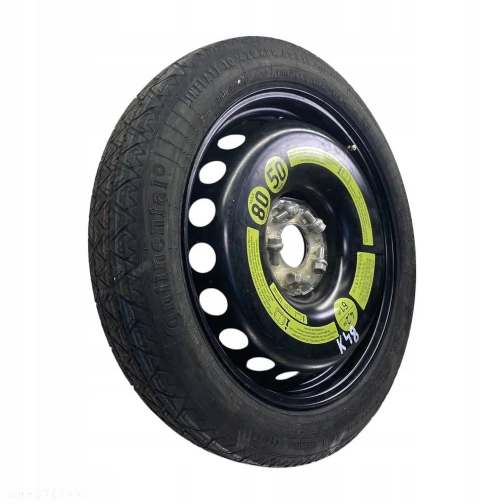 KOŁO DOJAZDOWE MERCEDES CLK W208 W209 C-KLASA W203 125/80R17 5X112 - 9