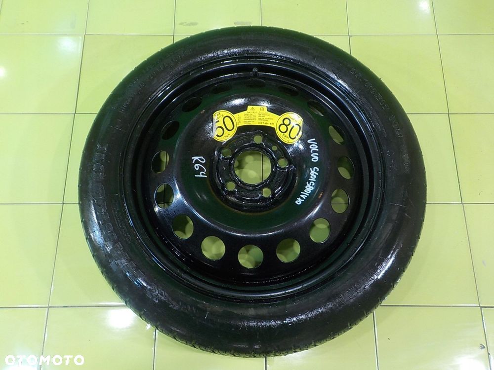 VOLVO S60 S80 V70 kolo dojazdowe 125/80/17 5x108 - 1