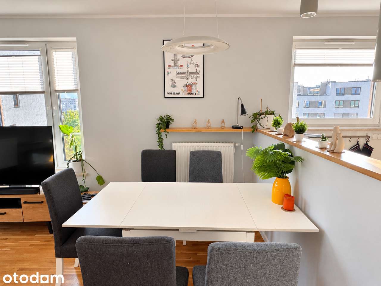 Jasne 2 pokoje 55 m² | klimatyzacja | 2 balkony | przy metrze i lesie