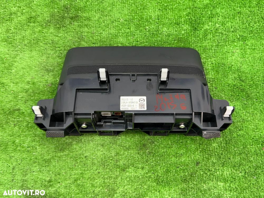 DISPLAY NAVIGATIE / ECRAN CONTROL MEDIA MAZDA 6 SPORT 2015 2.2 DIESEL COD OEM K4000-150417 VPEZBF-14E800-AB 2012-2025 - 5