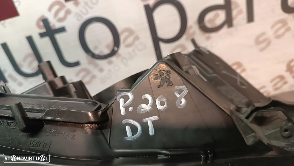 ÓTICA / FAROL PEUGEOT 208 FACELIFT 2016-2019 - DIREITA 9810805880 - 4