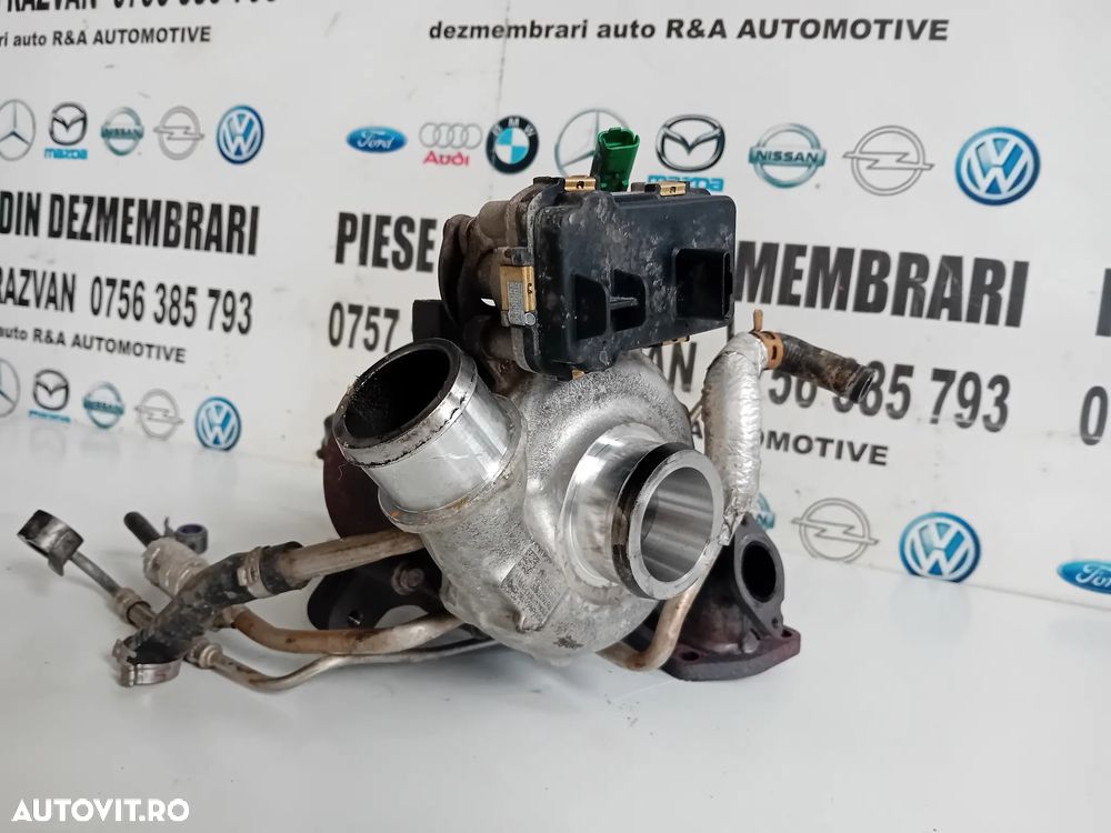 Turbo Turbina Range Rover Evoque Motor 2.2 Diesel 224DT Cod 9676272680 - 6