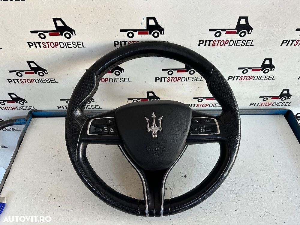 Kit Airbag complet MASERATI LEVANTE plansa bord volan centuri cortina airbag padele 2016 2017 2018 2019 2020 - 2