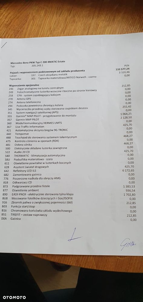Mercedes-Benz Klasa C 200 4-Matic 7G-TRONIC - 23