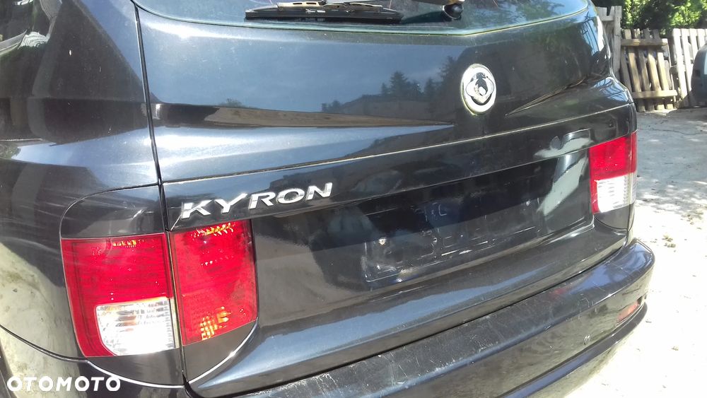 KLAPA TYŁ TYLNA SSANGYONG KYRON 05-07 - 2