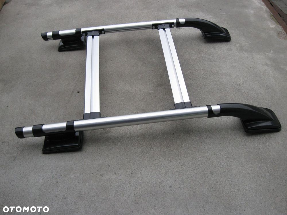 RELINGI DACHOWE FORD RANGER 2007-2012 srebrne - 4