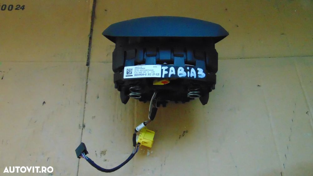 Airbag volan Skoda Fabia 3,Octavia 3,Rapid 3,Superb 3,an 2017-2020cod 5JA880201D - 3