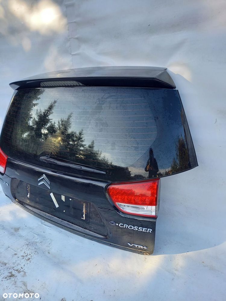 Citroen C Crosser VTR+ klapa tylna tyl pokrywa bagaznika kompletna demontaz - 2