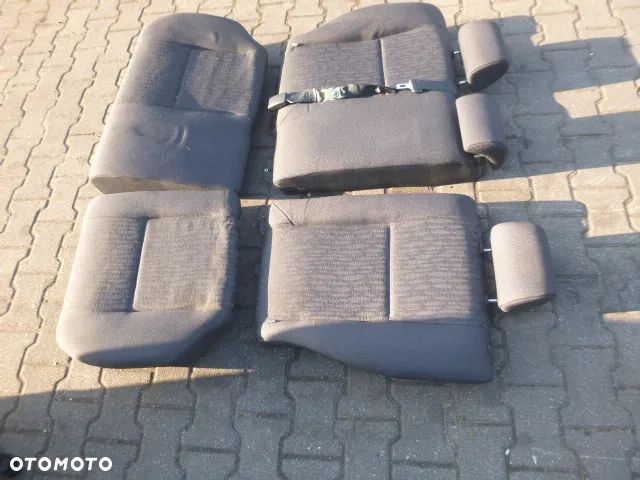 FOTEL FOTELE LEWY PRZÓD PRAWY PRZÓD + TYLNA KANAPA KOMPLET TOYOTA COROLLA E12 3D HB 01-07 - 17