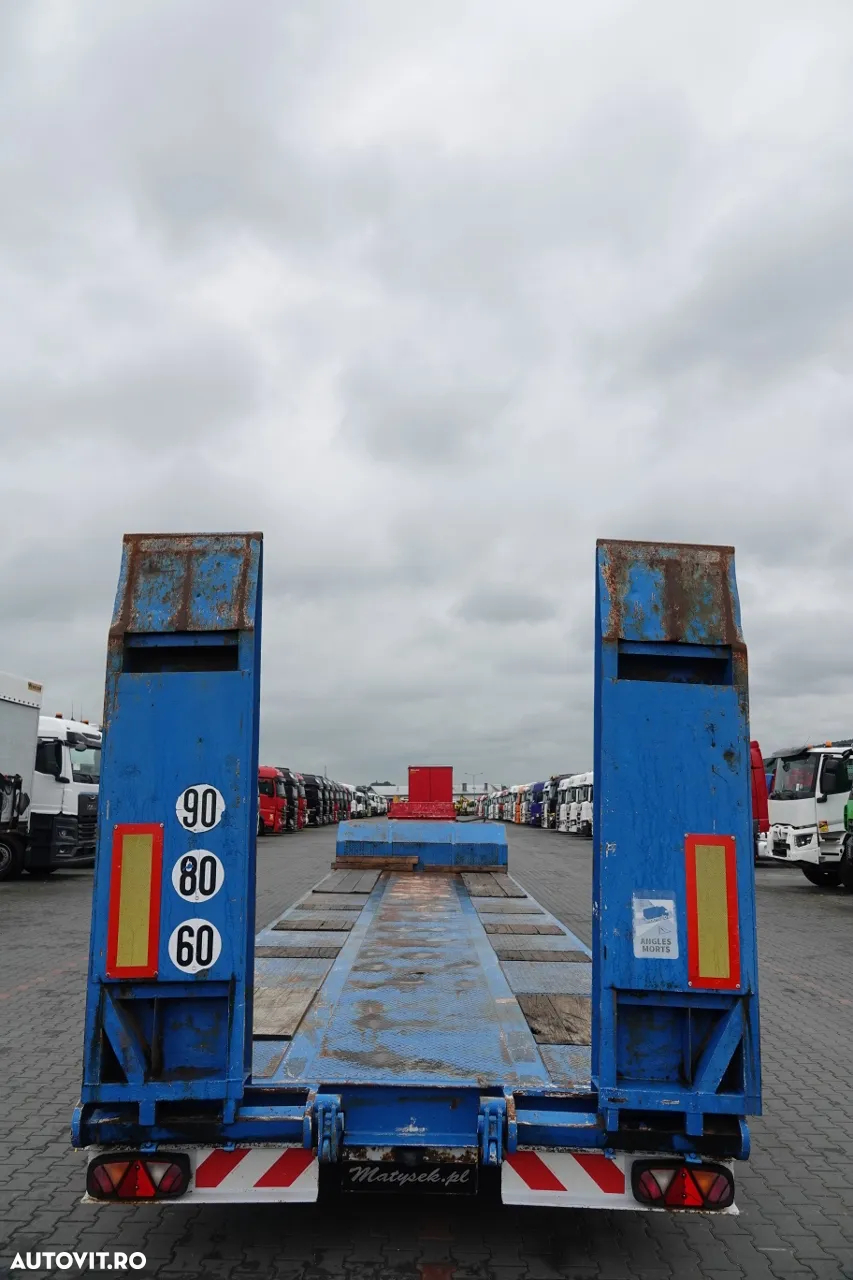 Cometto CAMION COMETTO CU ÎNCĂRCARE MICĂ / PRELUNSĂ / 4 AXI / AXĂ DE DIRECȚIE / IMPORTAT - 14