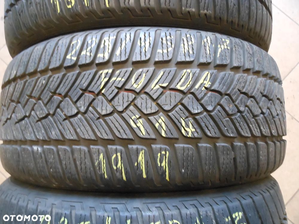 Opony 225/45r17 fulda kristall control hp2 6,3mm komplet zima - 4