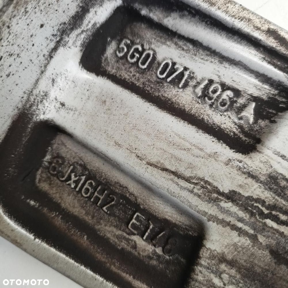 Alufelgi 5x112 16 Vw Golf VII Octavia Audi A3 Seat Leon 4szt (H653) - 6