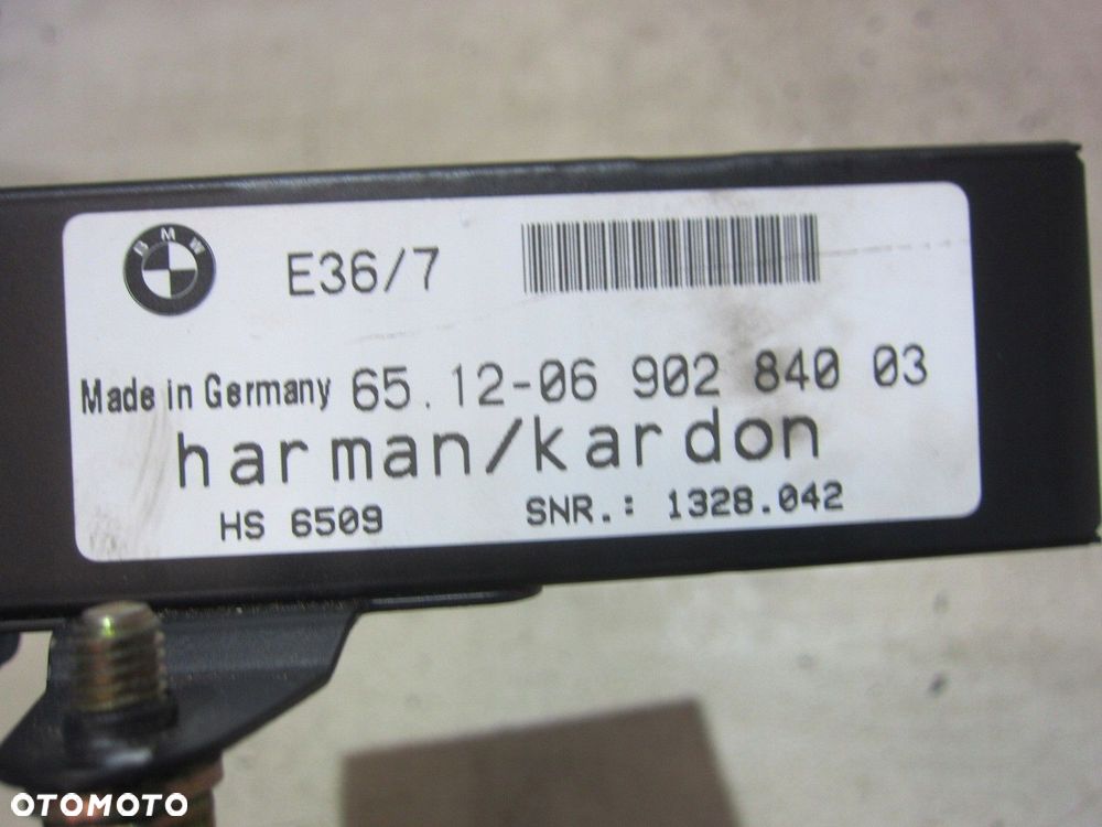 BMW E36 Z3 WZMACNIACZ TUNER HIFI HARMAN KARDON 65126902840 6902840 - 6