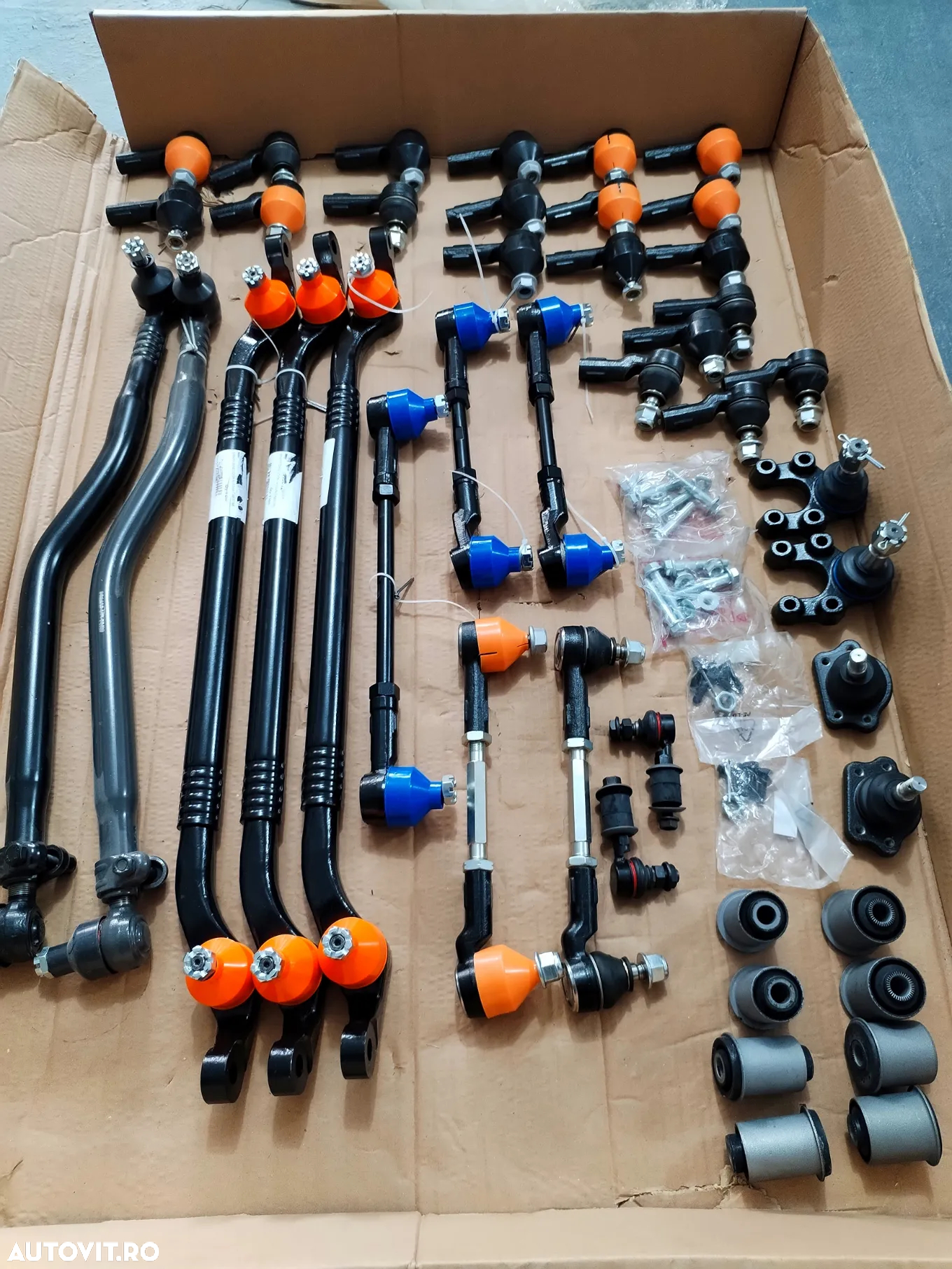 NISSAN CABSTAR 2004-2006 SISTEM CU BRATE BASCULE DIRECTIE SUSPENSIE CAP BARA LEVIER DIRECTIE CREMALIERA PIVOT BIELETA BUCSE TRAPEZA ANTIRULIU - 11