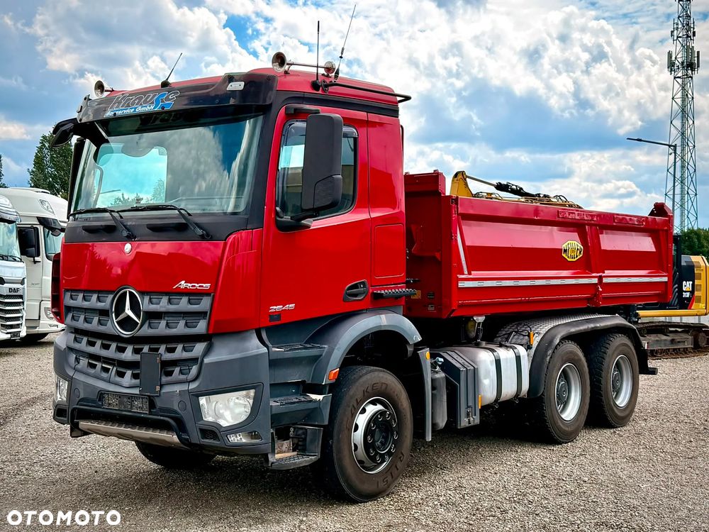 Mercedes-Benz Arocs 6x4  2645 + Przyczepa Meiller Z NIEMIEC ! - 7