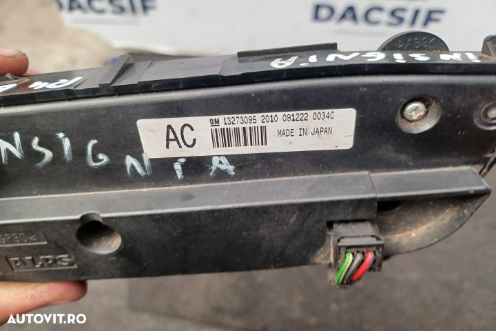 Comanda clima 13273095 13273095 Opel Insignia A [2008 - 2014] Sports - 4