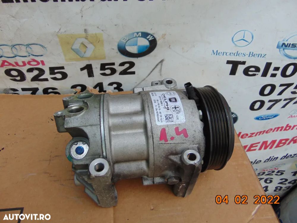 Compresor clima Fiat 1.4 benzina tipo fiat 500 abarth 500l 500c punto evo panda doblo lancya alfa r - 1