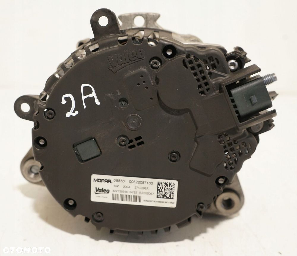 ALTERNATOR FIAT 500 PANDA III YPSILON 1,0 HYBRID MILD 00522087180 - 5