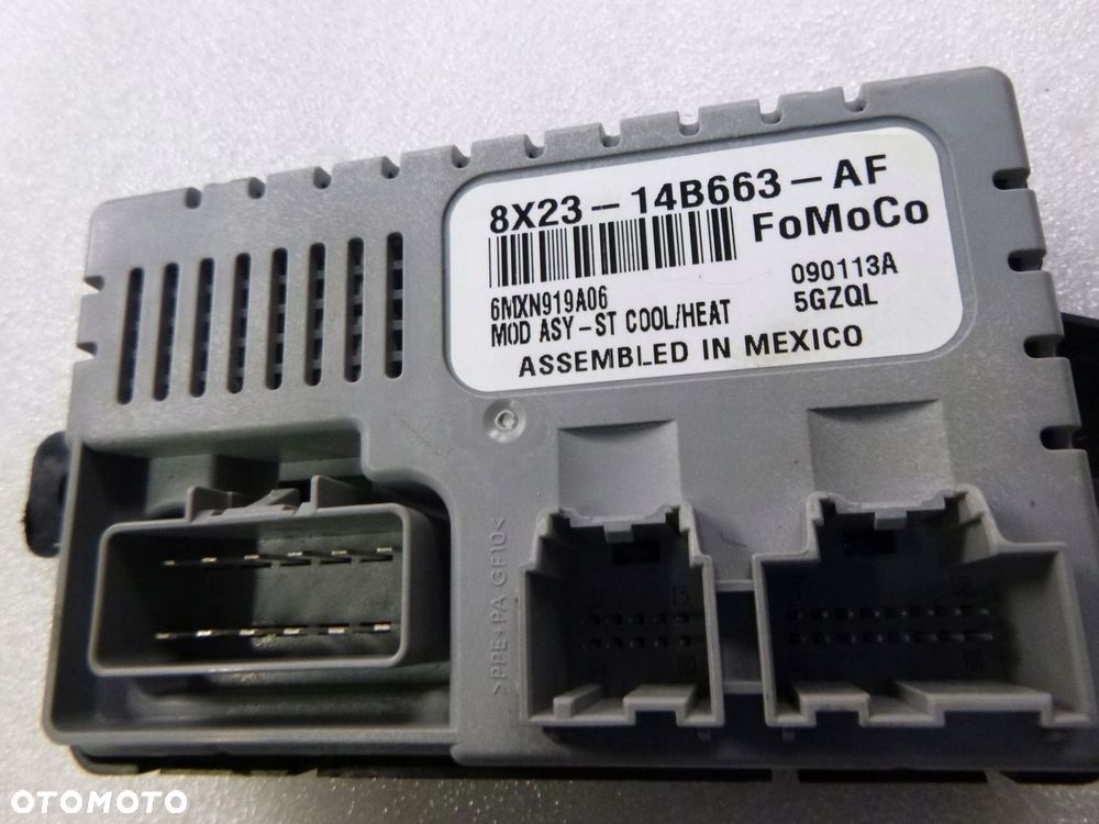 JAGUAR XF XFR X250 STEROWNIK MODUŁ PRZEKAŹNIK GRZANIA FOTELA ORYGINAŁ - 5