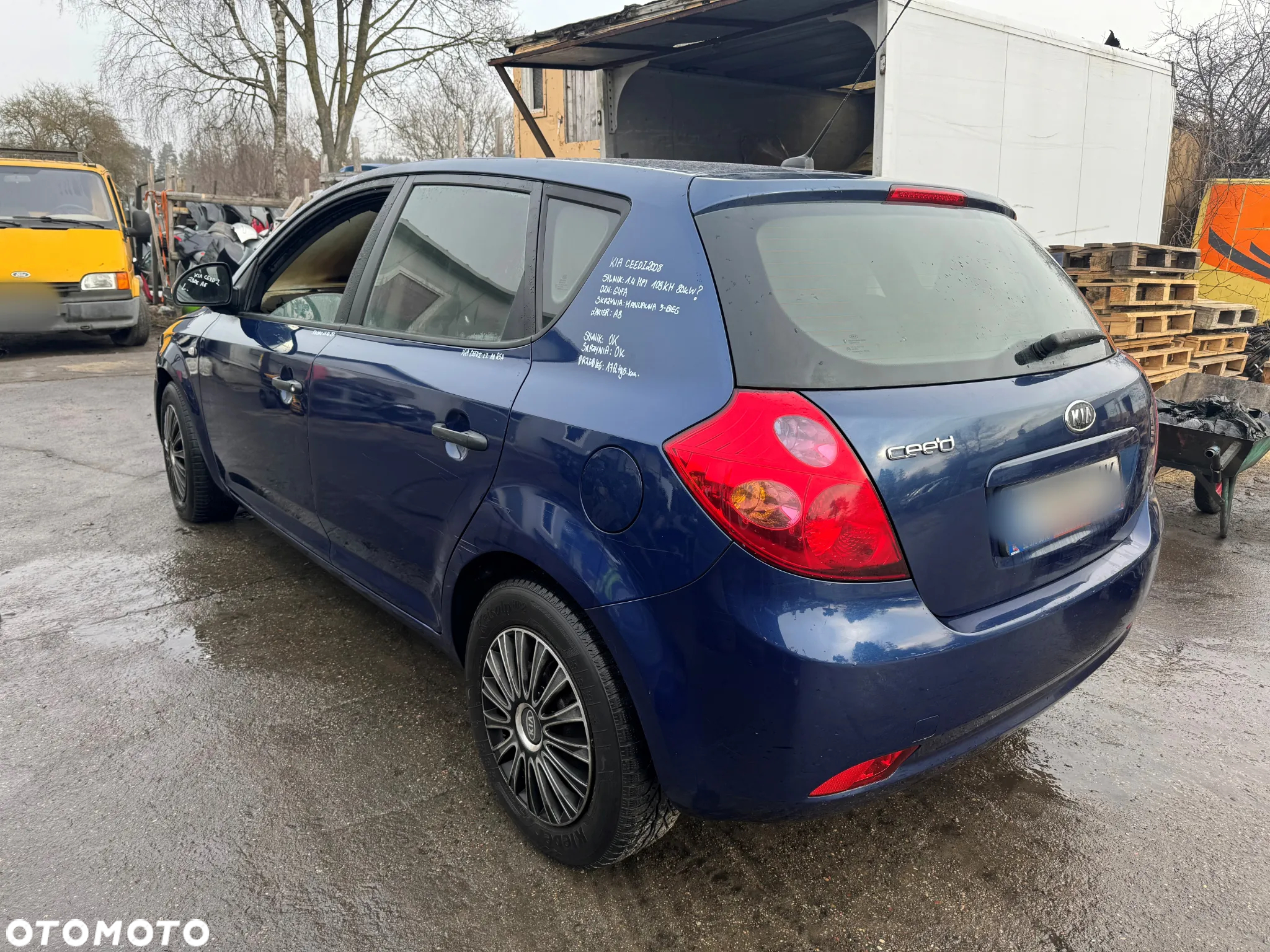 KIA CEED I 2008 1.4 DOHC 109KM NIEBIESKI NA CZĘŚCI - 5