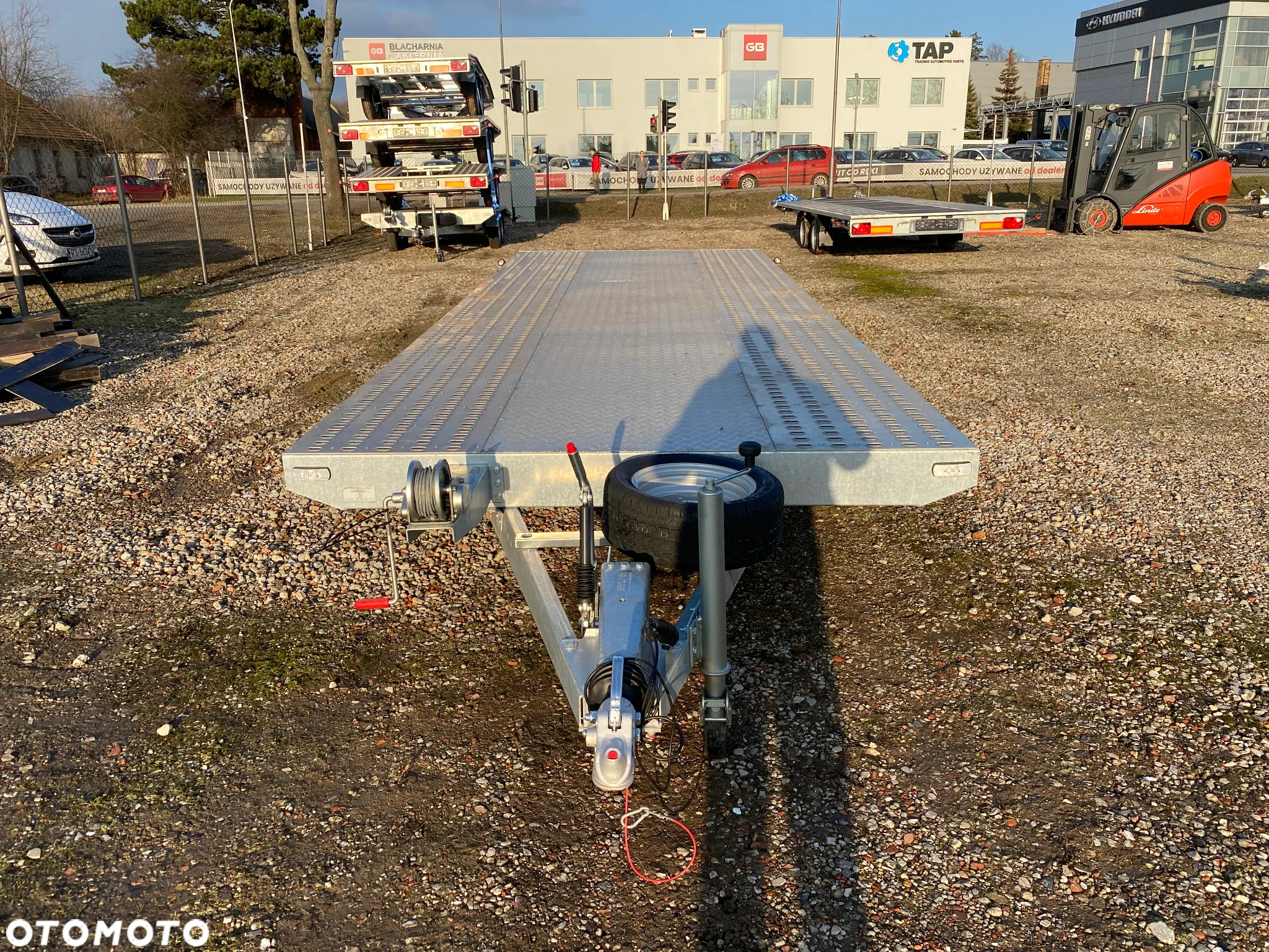 Niewiadów Mars 600X220 CM DMC 3500KG PŁASKA 2 OSIOWA DO PRZEWOZU SAMOCHODÓW I MASZYN MAŁE KOŁA 13 WZMACNIANE WYPEŁNIENIE BLACHA ALU Z KOŁEM ZAPASOWYM | RATY | LEASING | - 19