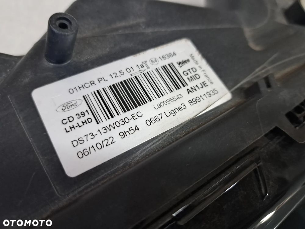 Ford Mondeo Mk5 lampa przednia lewa prawa soczewka Europa - 6