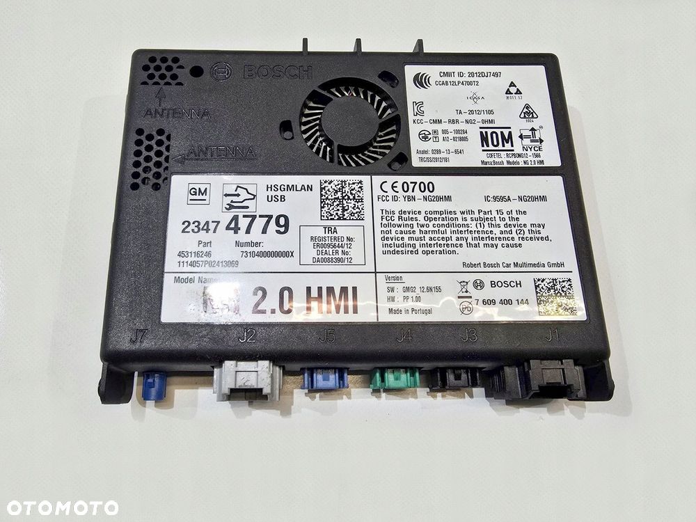 sterownik moduł nawigacji navi radia insignia a 13r lift eur 23474779 - 2