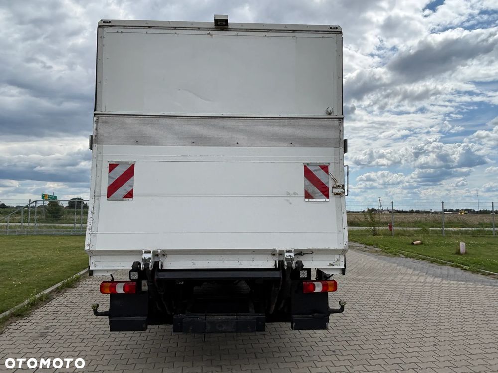 Mercedes-Benz ATEGO 1524  EURO 6 (1527, 1530) kontener z windą , kabina przeedłużana  z łóżkiem składanym, kurierka, paletówka, - 11