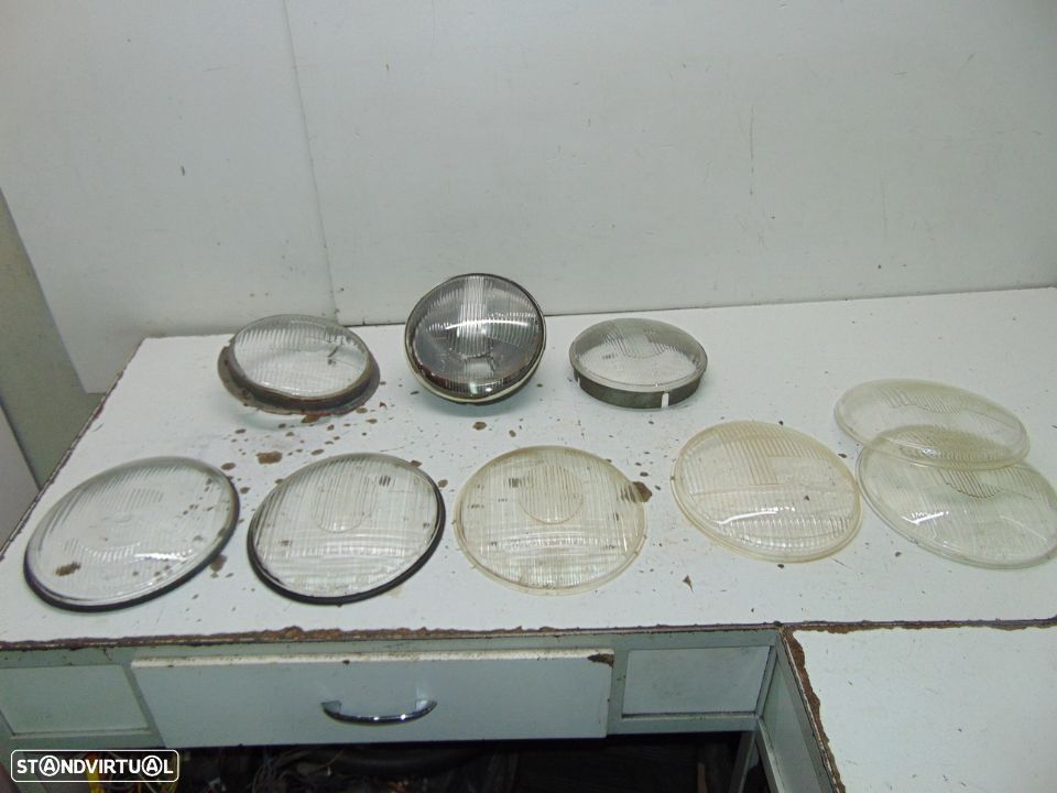 VW carocha vidros de farol e faróis - 1