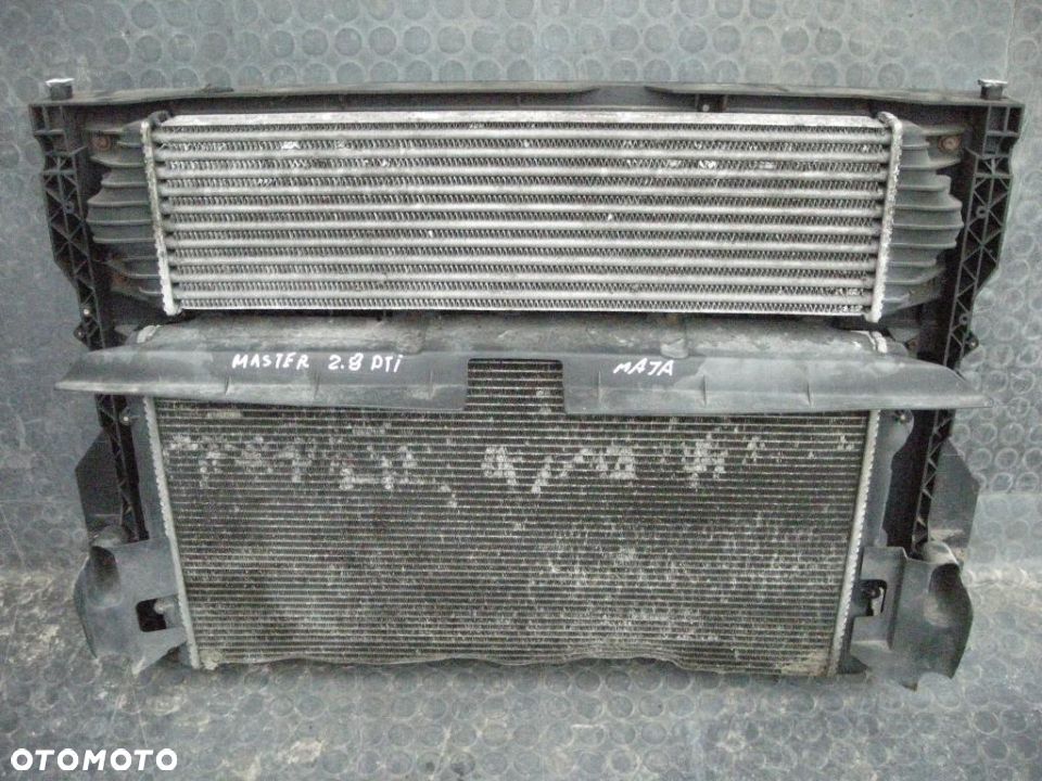 CHŁODNICE KOMPLET MASTER 2.8DTI - 1